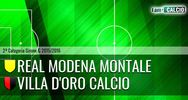 Real Modena Montale - Villa D'Oro Calcio