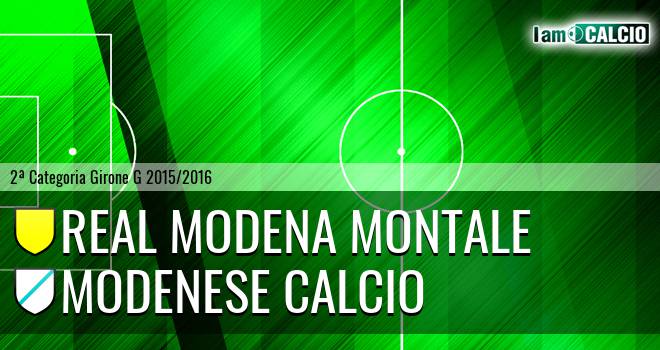 Real Modena Montale - Modenese Calcio