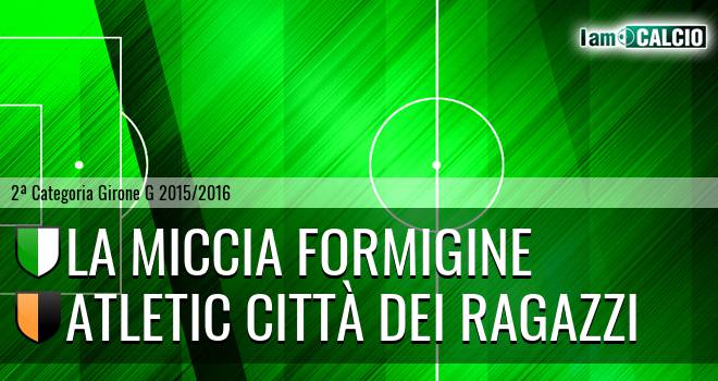 La Miccia Formigine - Atletic Città dei Ragazzi