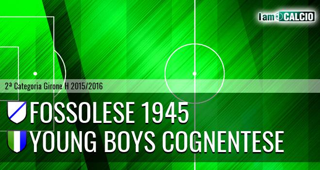 Fossolese 1945 - Young Boys Cognentese