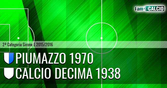 Piumazzo 1970 - Calcio Decima 1938