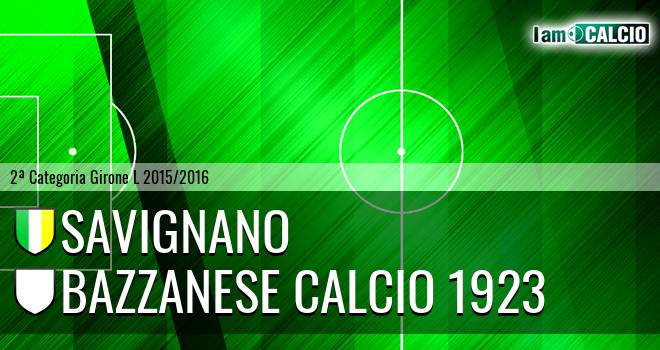 Savignano - Bazzanese Calcio 1923