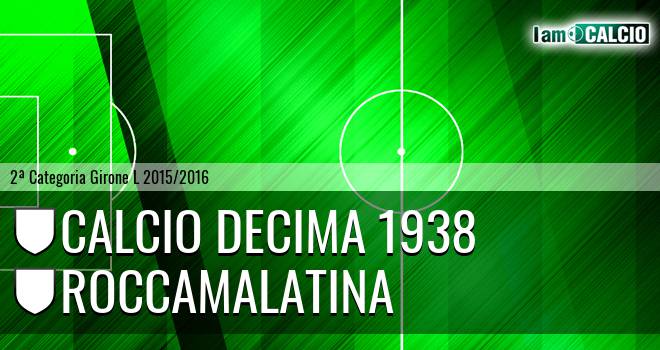 Calcio Decima 1938 - Roccamalatina