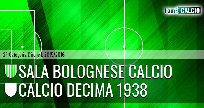 Sala Bolognese Calcio - Calcio Decima 1938