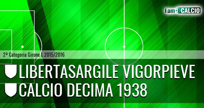 Libertasargile Vigorpieve - Calcio Decima 1938