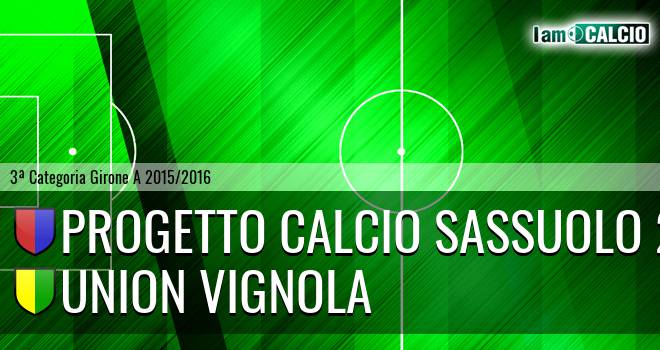 Progetto Calcio Sassuolo 2 - Union Vignola