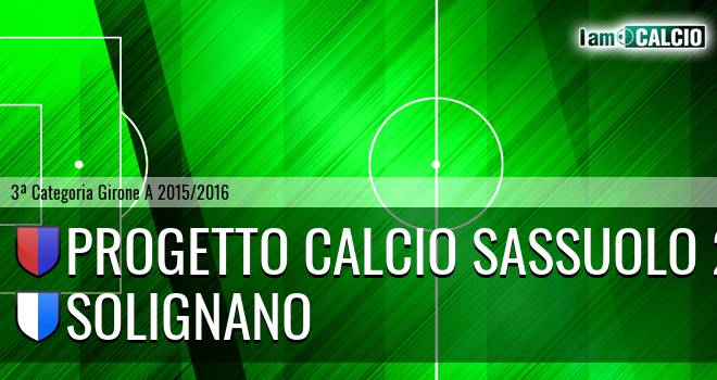 Progetto Calcio Sassuolo 2 - Solignano