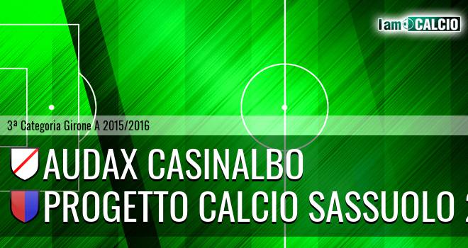 Audax Casinalbo - Progetto Calcio Sassuolo 2