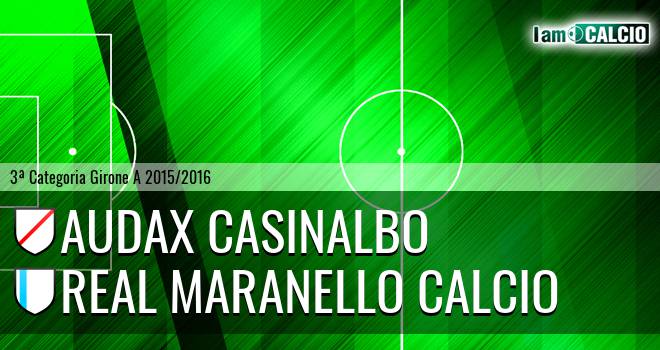 Audax Casinalbo - Real Maranello Calcio