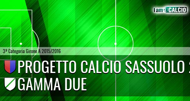 Progetto Calcio Sassuolo 2 - Gamma Due