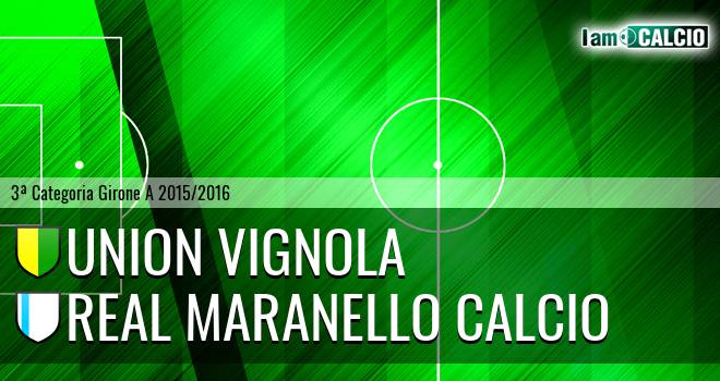 Union Vignola - Real Maranello Calcio