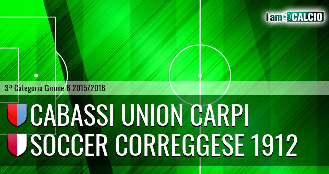 Cabassi Union Carpi - Soccer Correggese 1912