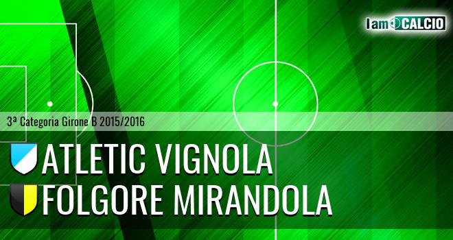 Atletic Vignola - Folgore Mirandola