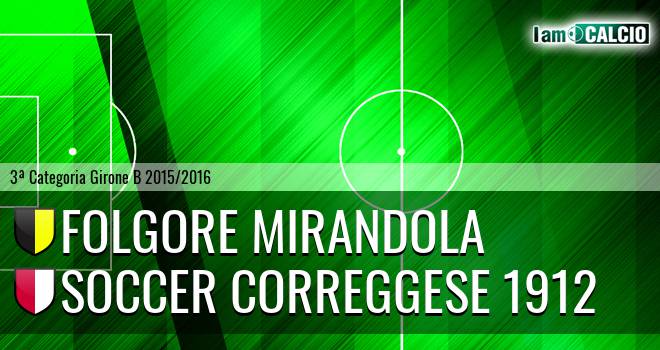 Folgore Mirandola - Soccer Correggese 1912