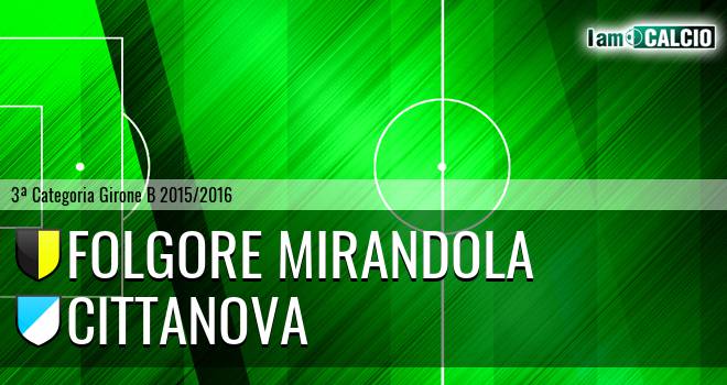 Folgore Mirandola - Cittanova