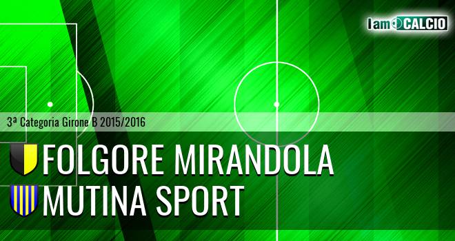 Folgore Mirandola - Mutina Sport