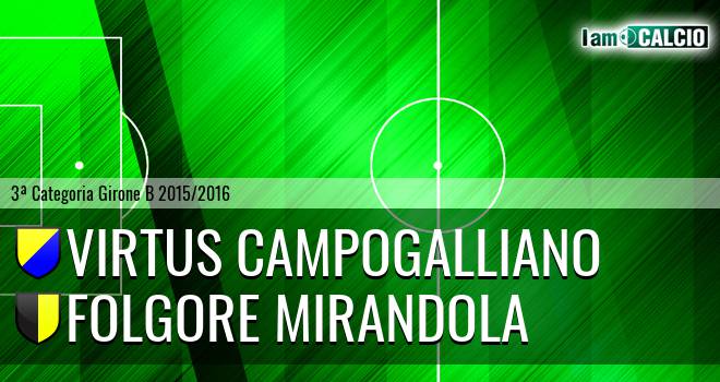 Virtus Campogalliano - Folgore Mirandola