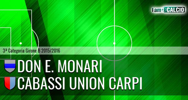 Don E. Monari - Cabassi Union Carpi