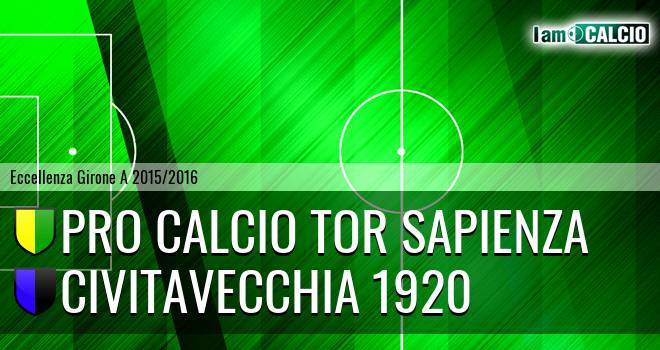 Pro Calcio Tor Sapienza - Civitavecchia 1920