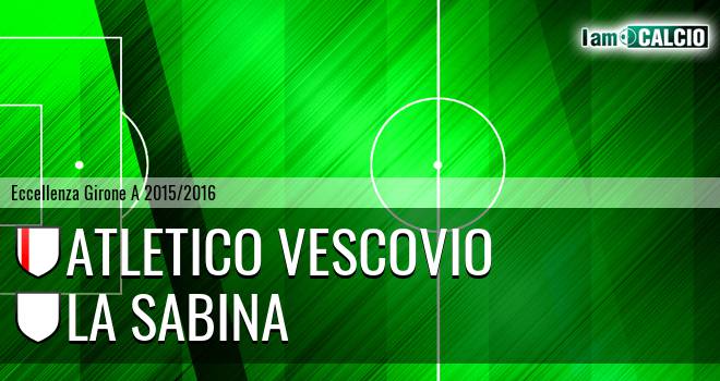 Atletico Vescovio - La Sabina