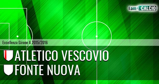 Atletico Vescovio - Fonte Nuova