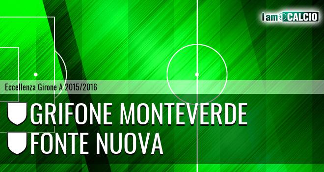 Grifone Monteverde - Fonte Nuova