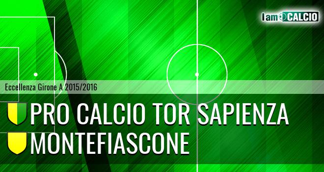 Pro Calcio Tor Sapienza - Montefiascone
