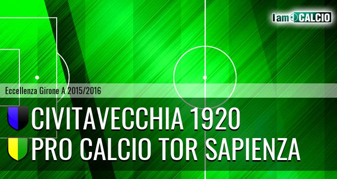 Civitavecchia 1920 - Pro Calcio Tor Sapienza