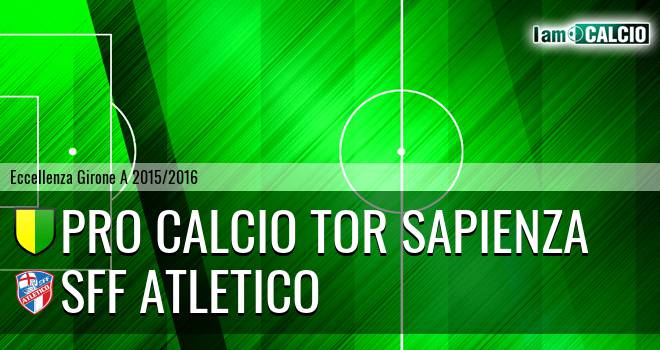 Pro Calcio Tor Sapienza - Atletico Terme Fiuggi