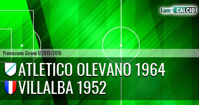 Atletico Olevano 1964 - Villalba 1952