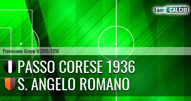 Passo Corese 1936 - S. Angelo Romano