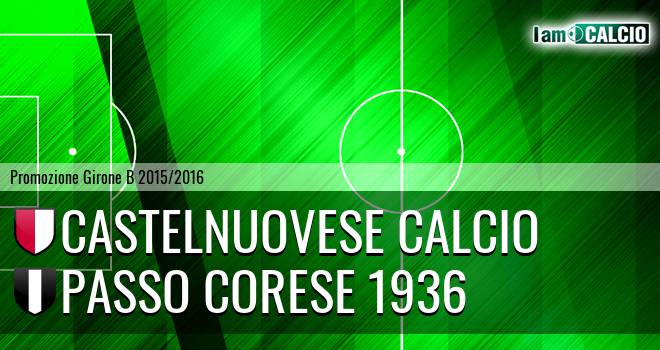 Castelnuovese Calcio - Passo Corese 1936