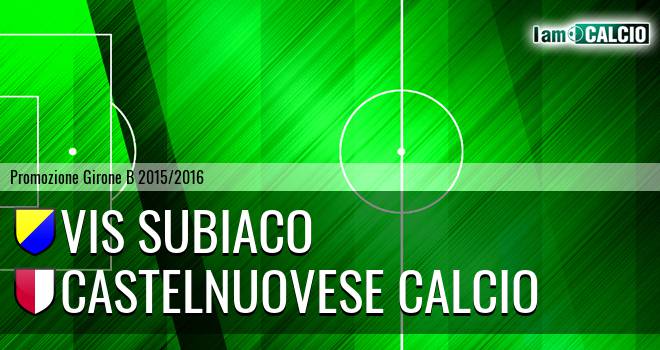 Vis Subiaco - Castelnuovese Calcio