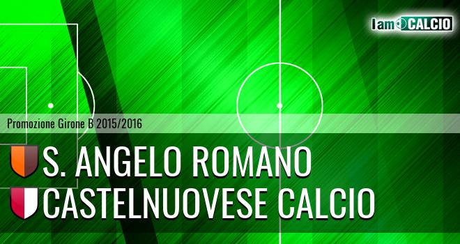 S. Angelo Romano - Castelnuovese Calcio