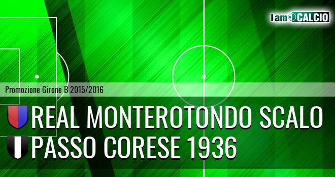 Real Monterotondo - Passo Corese 1936