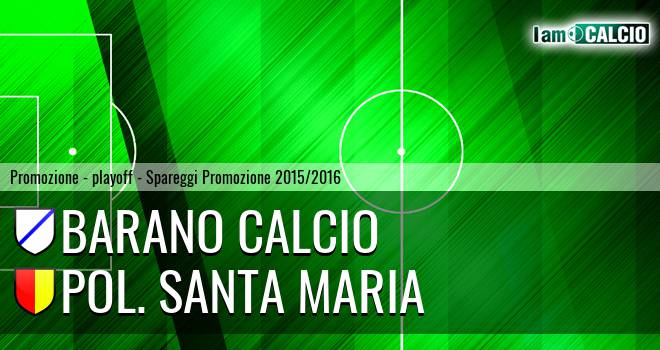 Barano Calcio - Santa Maria Cilento