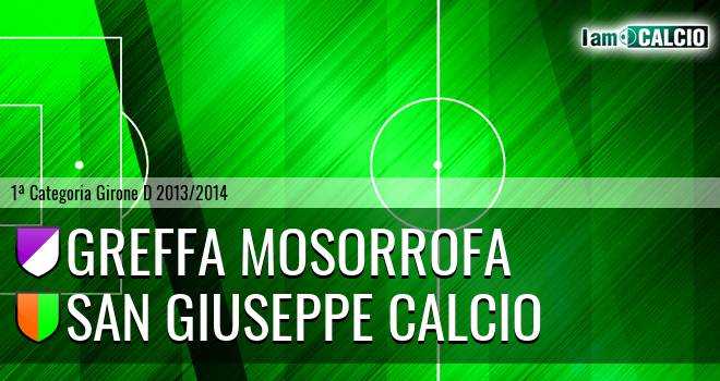 Greffa Mosorrofa - San Giuseppe Calcio