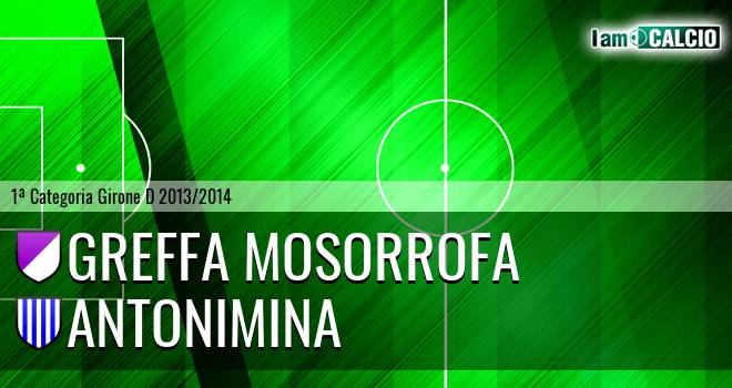 Greffa Mosorrofa - Antonimina