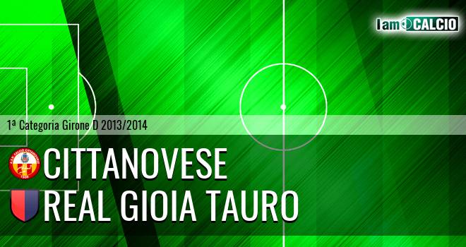 Cittanova Calcio - Real Gioia Tauro