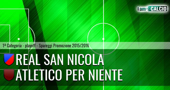 Real San Nicola - Atletico Per Niente