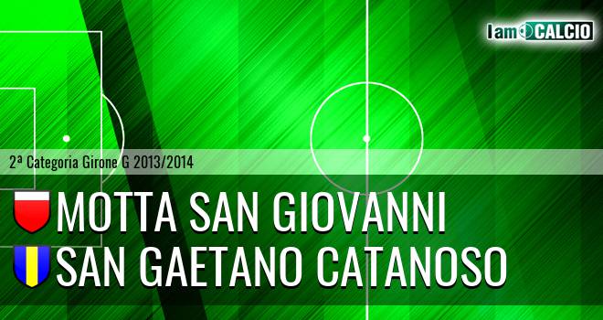 Motta San Giovanni - San Gaetano Catanoso