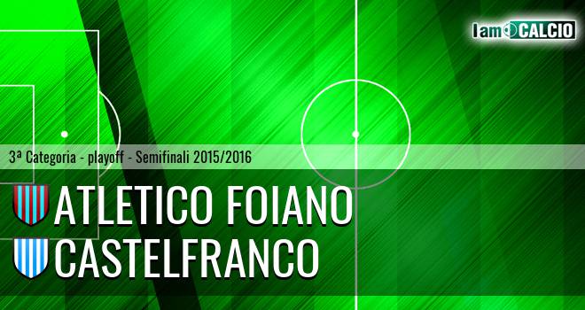 Atletico Foiano - Castelfranco