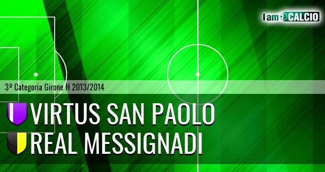 Virtus San Paolo - Real Messignadi