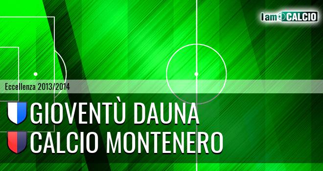 Gioventù Dauna - Calcio Montenero