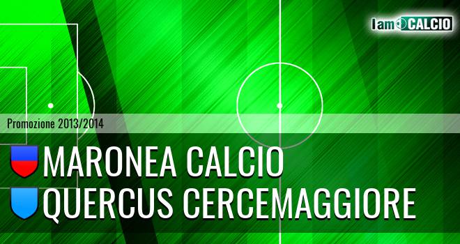 Maronea Calcio - Quercus Cercemaggiore