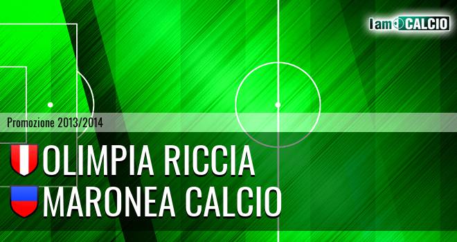 Olimpia Riccia - Maronea Calcio