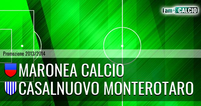 Maronea Calcio - Casalnuovo Monterotaro