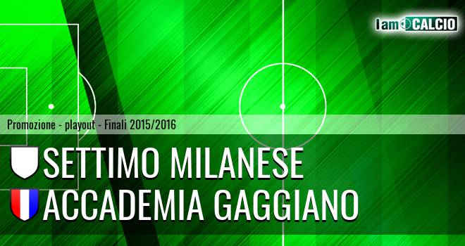 Settimo Milanese - Accademia Gaggiano