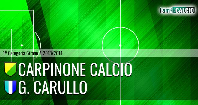 Carpinone Calcio - G. Carullo