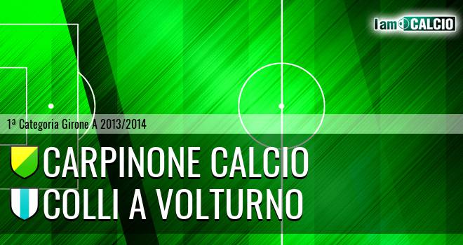 Carpinone Calcio - Colli a Volturno